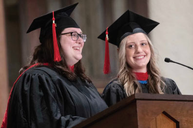 A joyous, in-person 2022 commencement