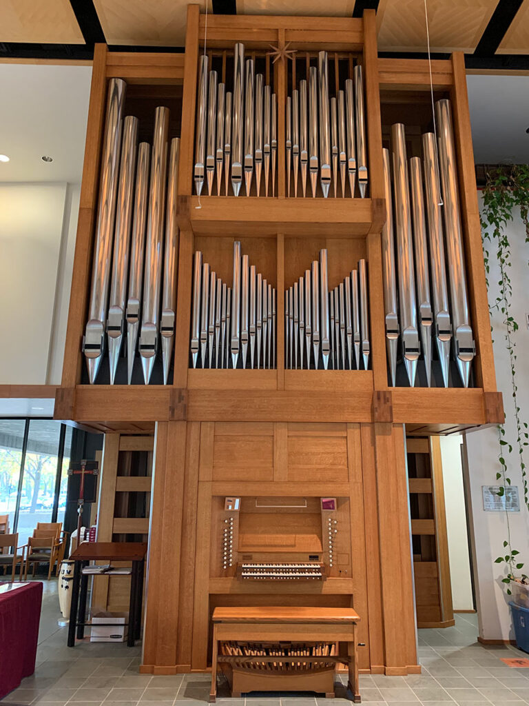 Manz Organ from the front