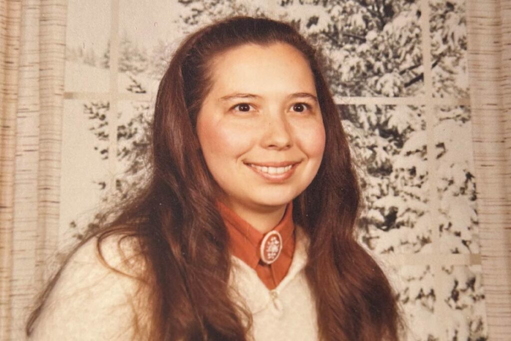 Donor Marlene Miloch as a young adult.