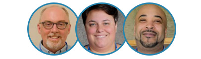 Headshots of the LSTC admissions staff.