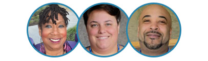 Headshots of the LSTC admissions staff.