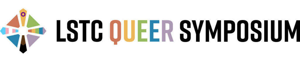 LSTC Queer Symposium logo.